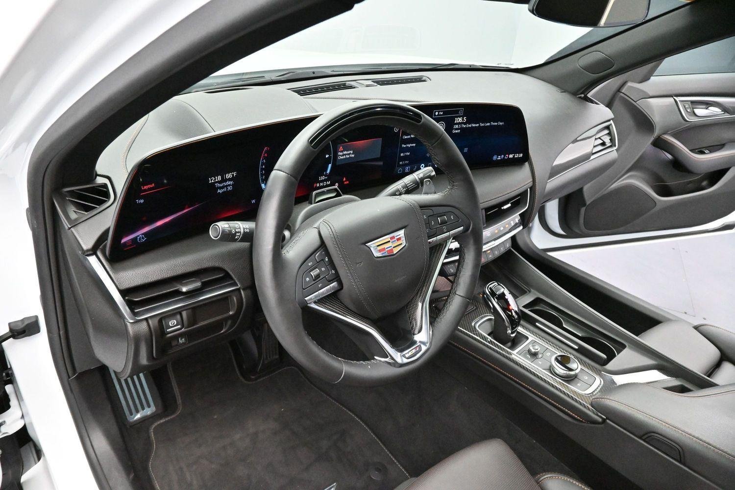 Used 2025 Summit White Cadillac V-Series image 14