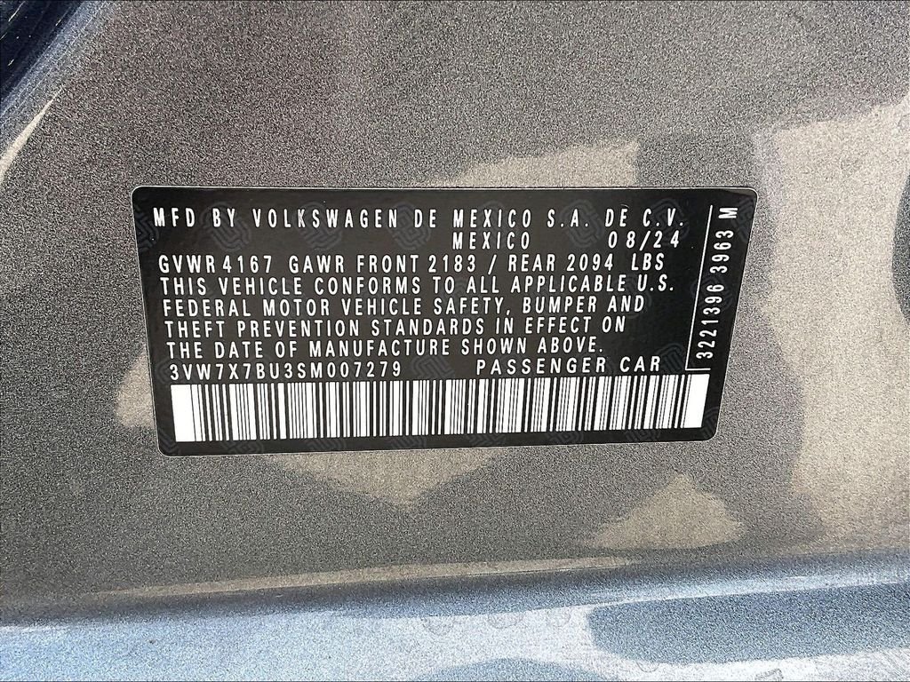 Used 2025 Platinum Gray Metallic Volkswagen 1.5T SE image 31