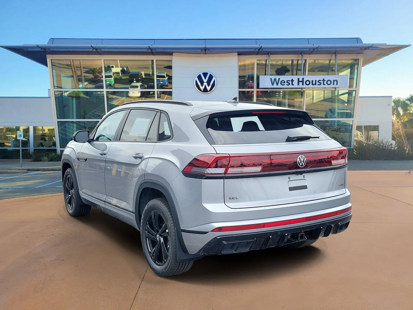 New 2026 Silver Volkswagen 2.0T SEL R-Line Black image 4