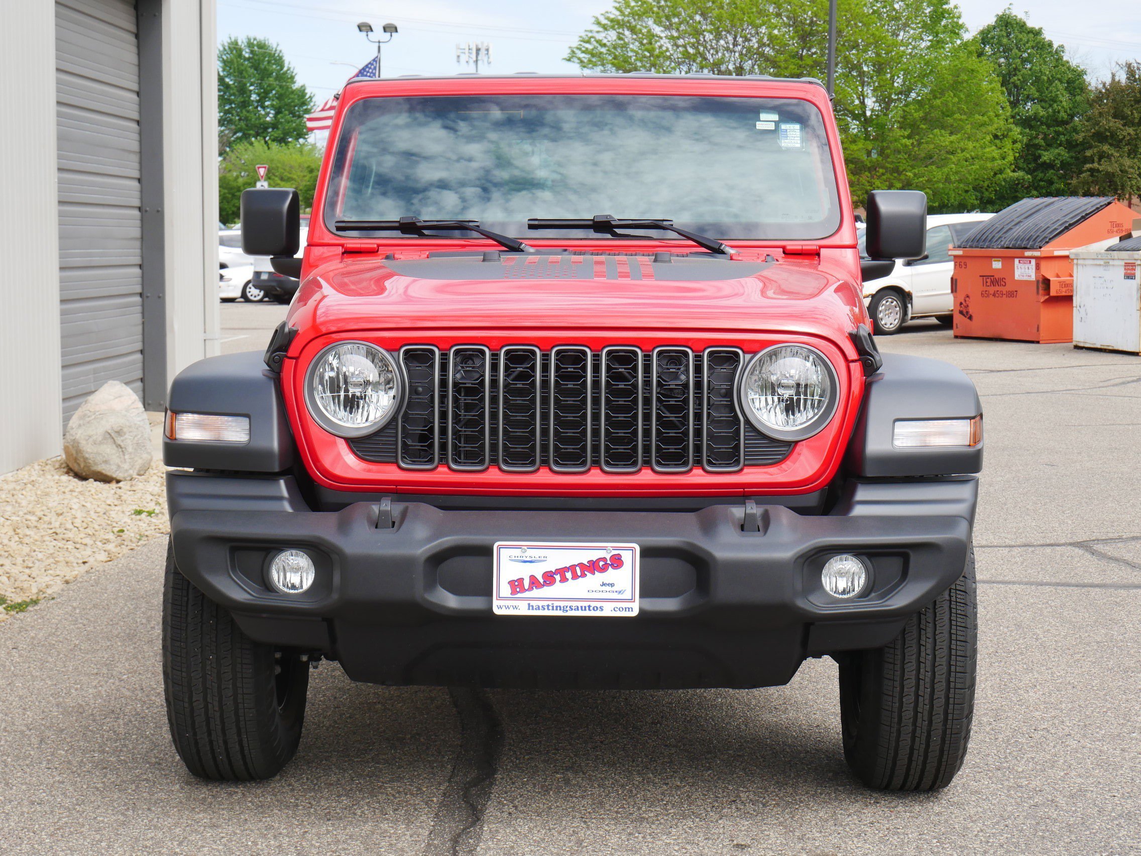New 2026 Firecracker Red Clearcoat Jeep Sport image 5