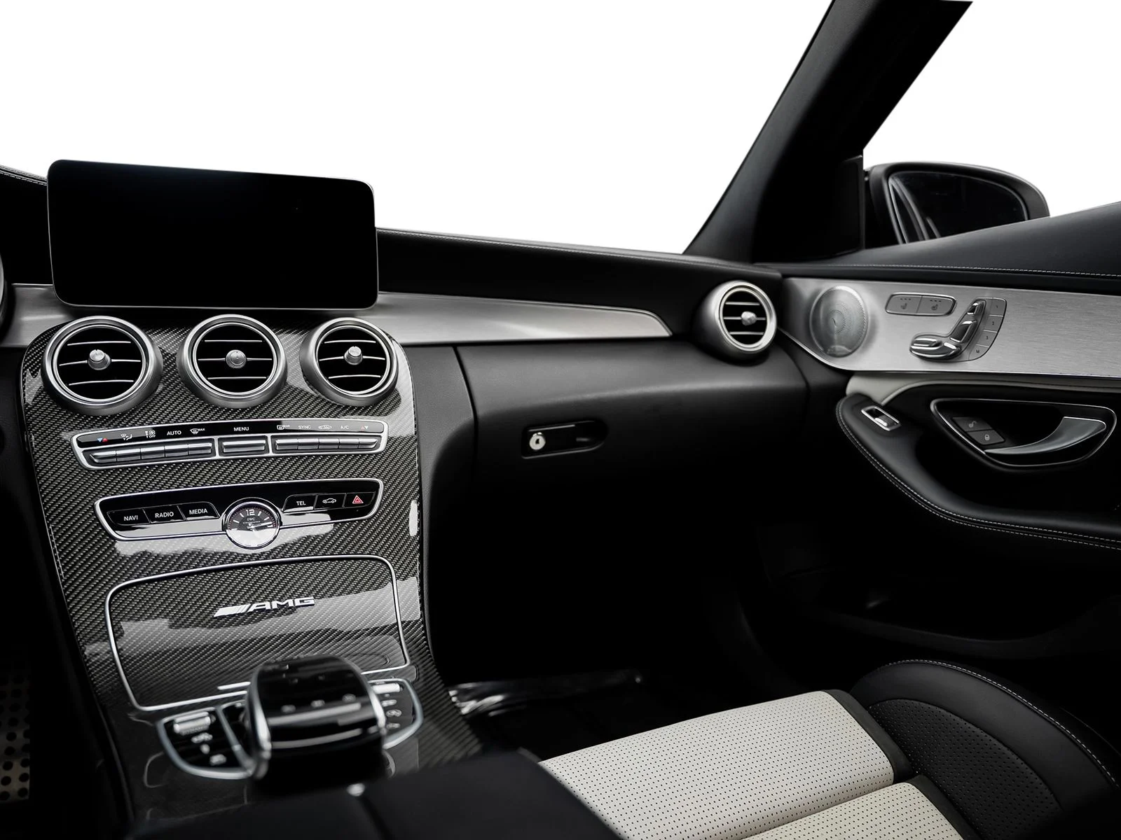 Used 2021 White Mercedes-Benz C 63 S AMG® image 44