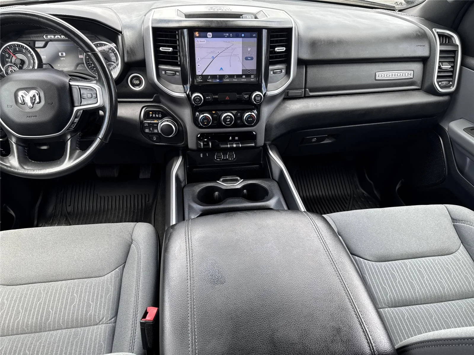 Used 2022 Patriot Blue Pearlcoat Ram Big Horn image 15