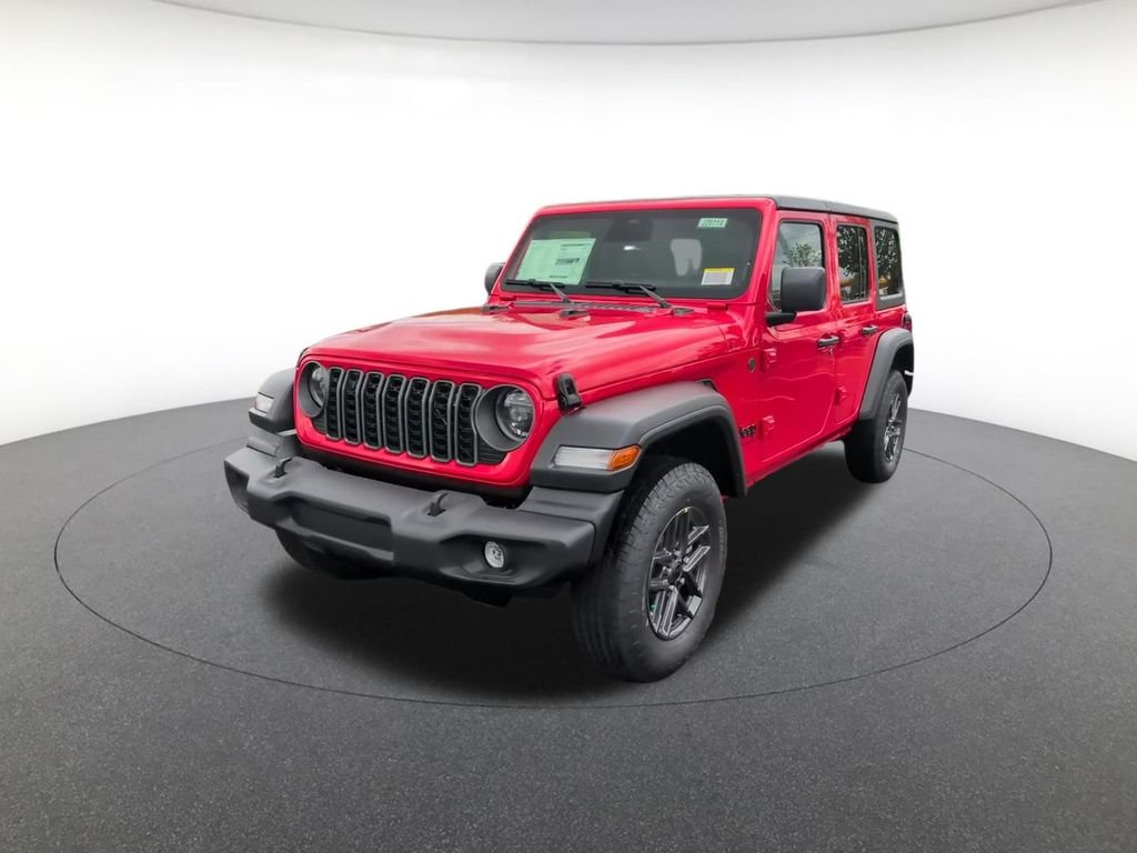 New 2026 Firecracker Red Clear-Coat Exterior Paint Jeep Sport S image 14