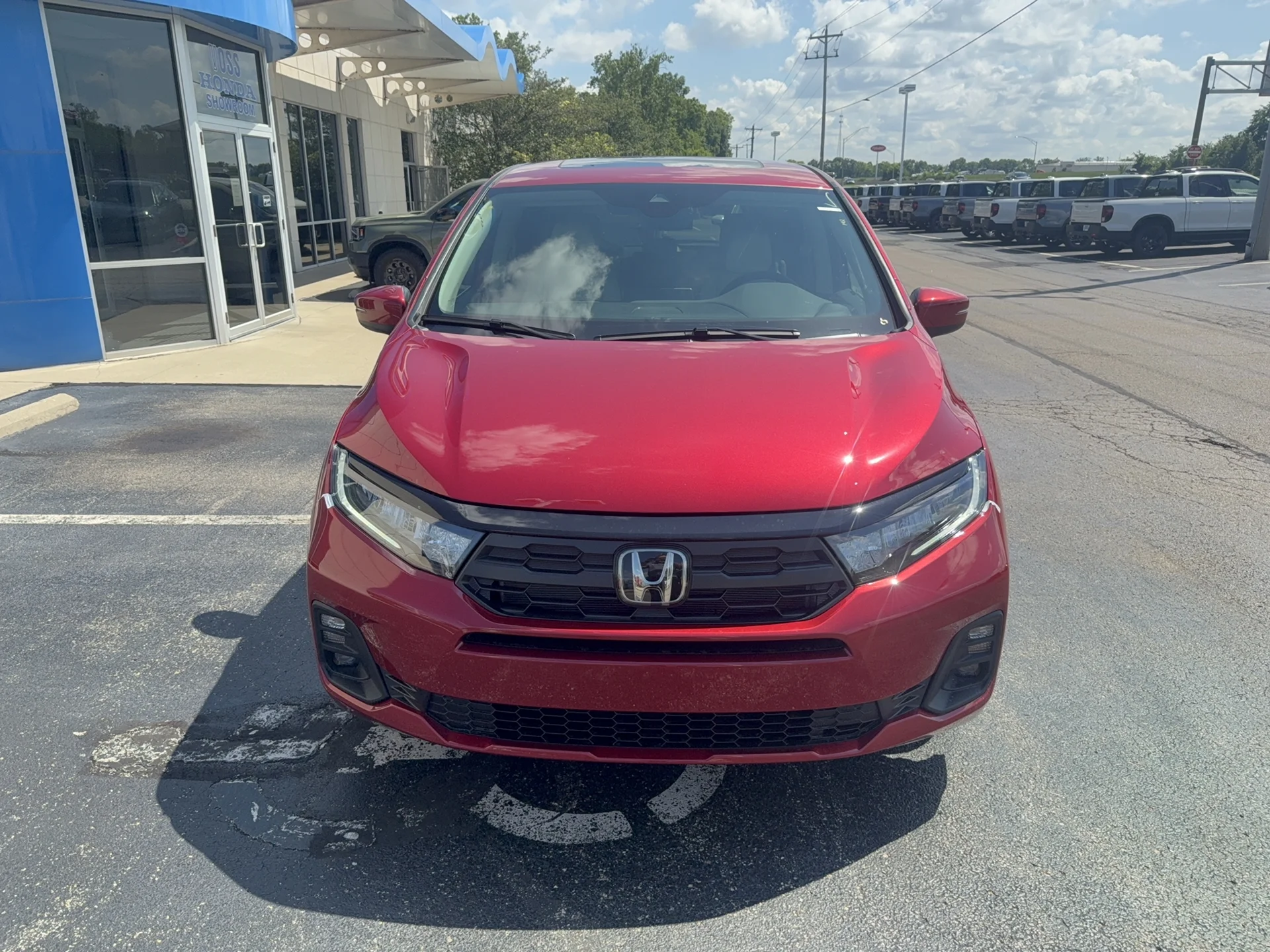New 2026 Radiant Red Metallic II Honda EX-L image 2