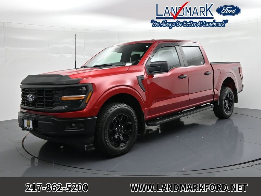 Used 2025 Red Metallic Ford STX 4WD SuperCrew 5.5