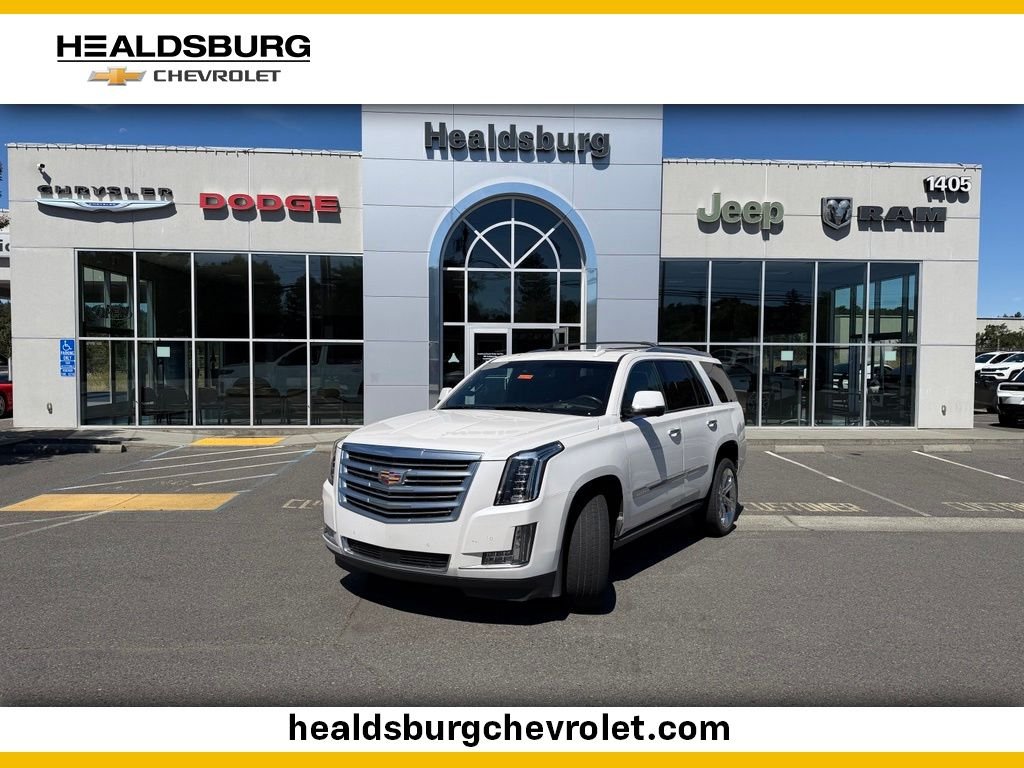 Used 2016 White Cadillac Platinum Edition image 1