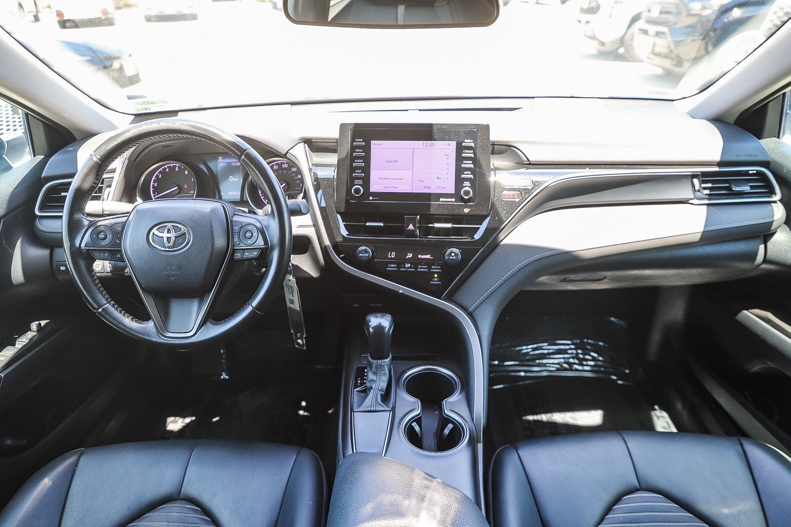 Certified Used 2021 Black Toyota SE image 10