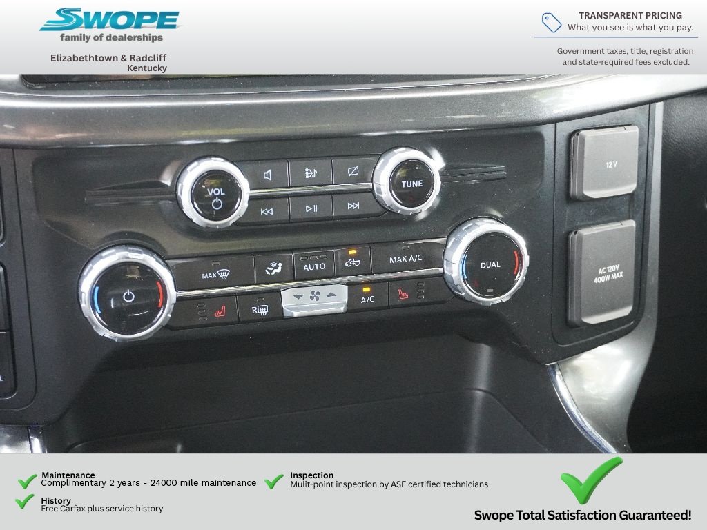 Used 2023 ICONIC SILVER METALLIC Ford XLT image 22