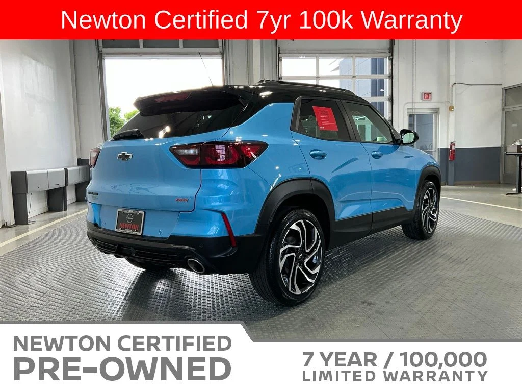 Certified Used 2025 Marina Blue Metallic Chevrolet RS image 26
