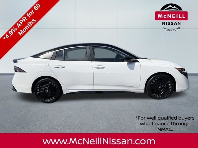 New 2026 Aspen White TriCoat / Super Black Two-tone Nissan SR image 8