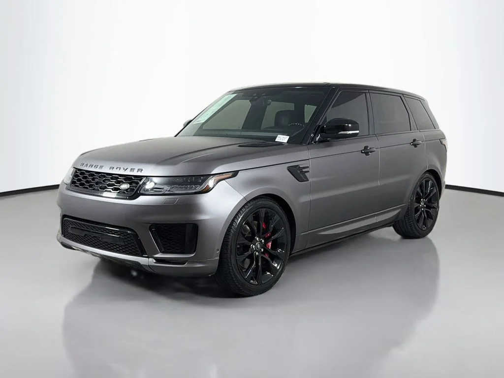 Used 2022 Black Land Rover HST image 1