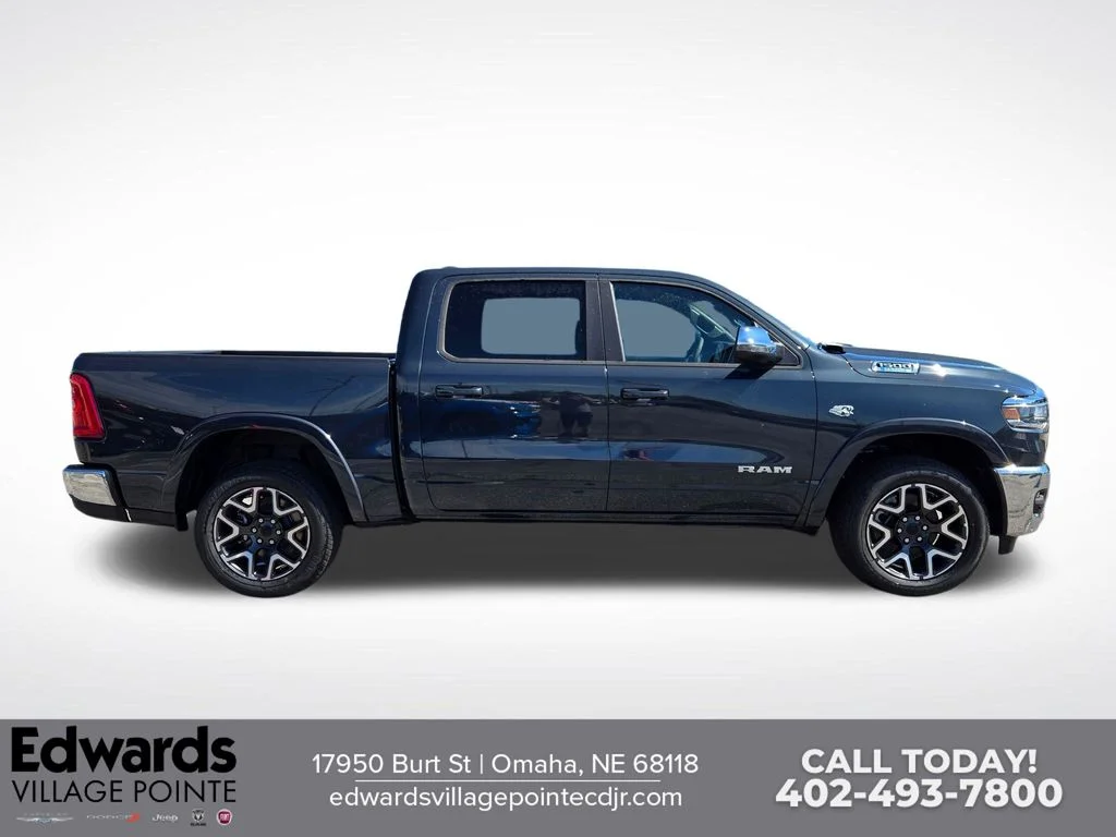 New 2026 Forged Blue Metallic Exterior Paint RAM Laramie image 2