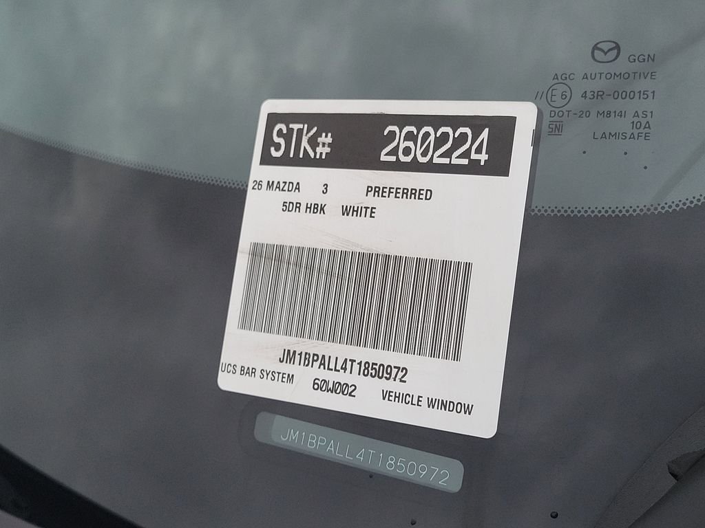 2026 Mazda Mazda3 Preferred - Photo 23