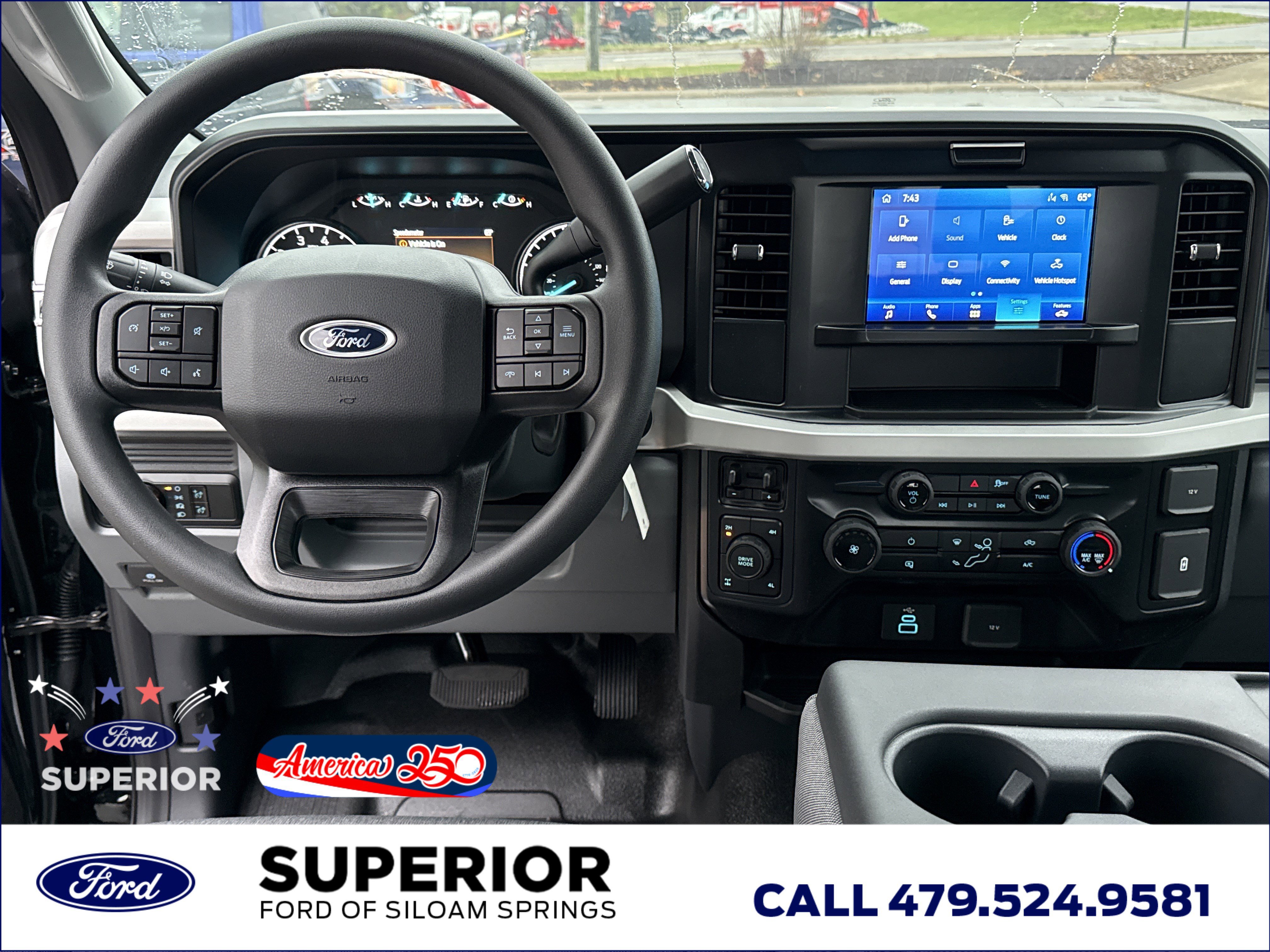 New 2026 Agate Black Metallic Ford XL 4WD image 8