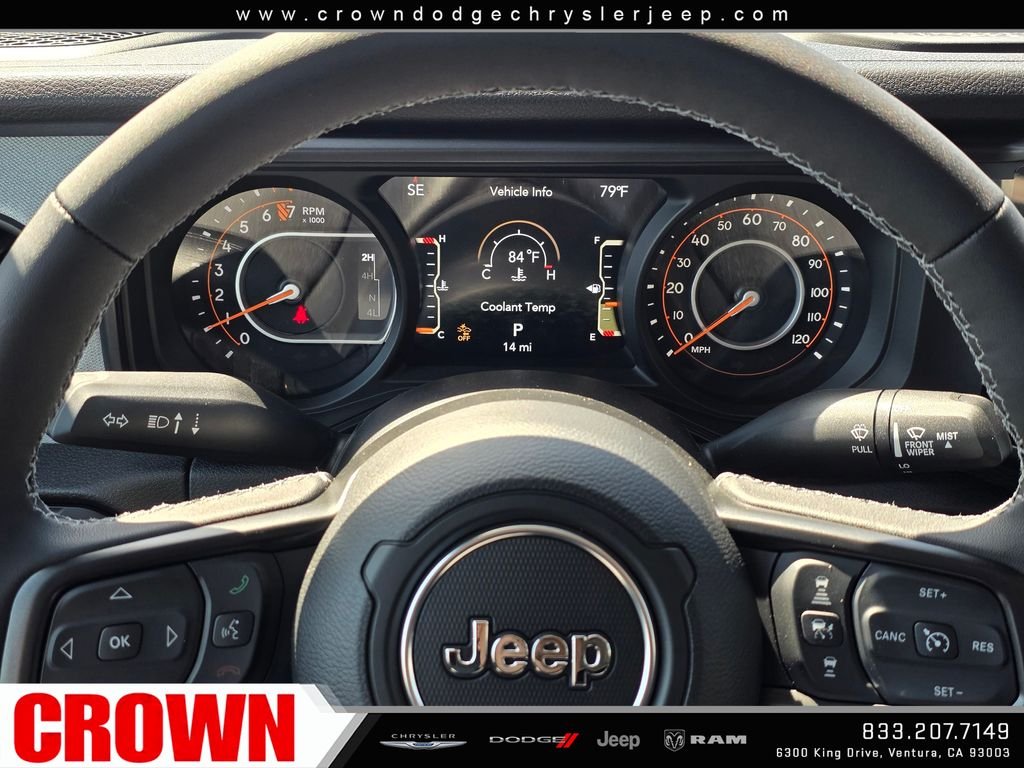 New 2026 Black Clearcoat Jeep Sport S image 18