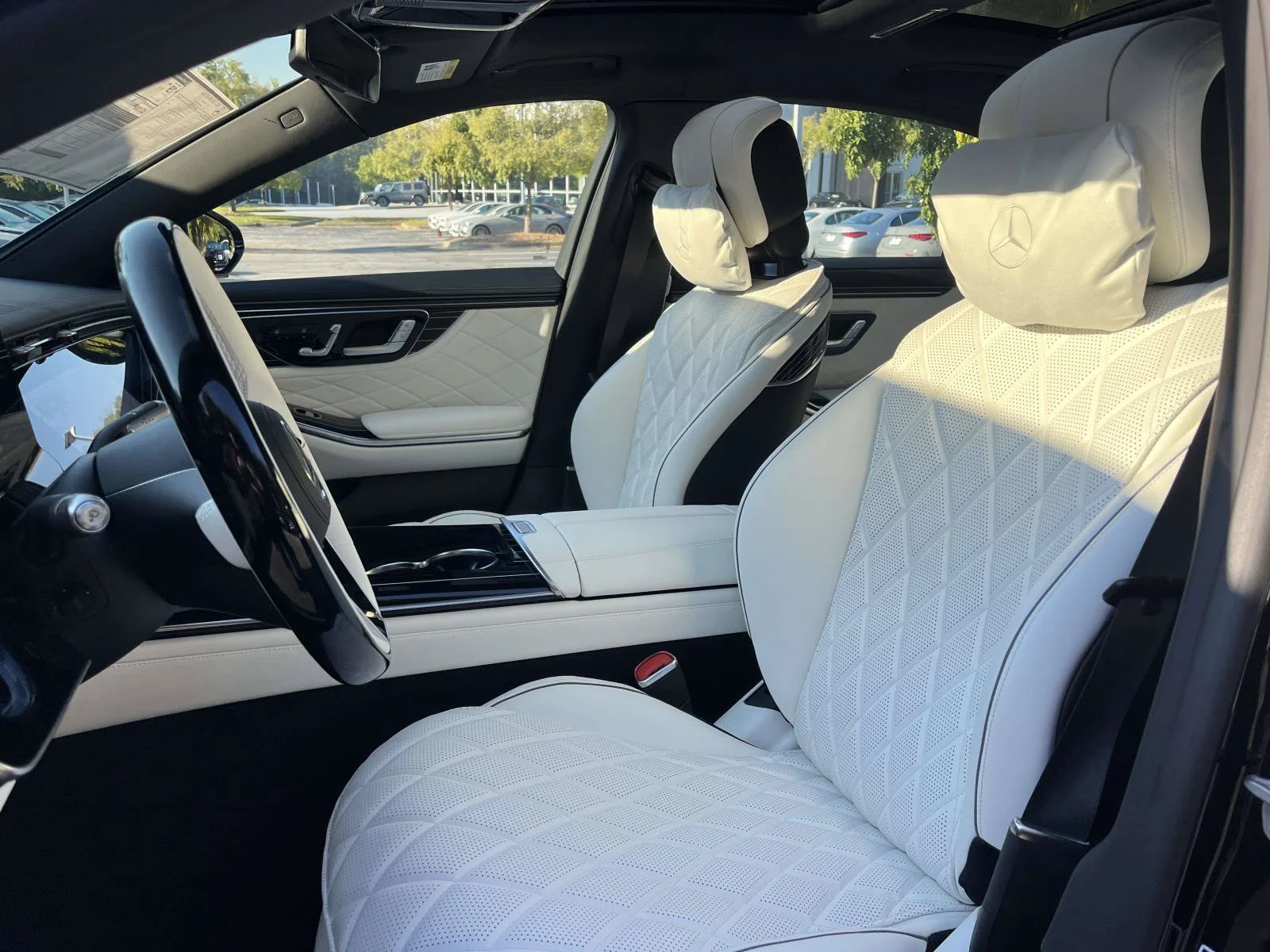 New 2027 Obsidian Black Metallic Mercedes-Benz S 580 4MATIC® Sedan image 34