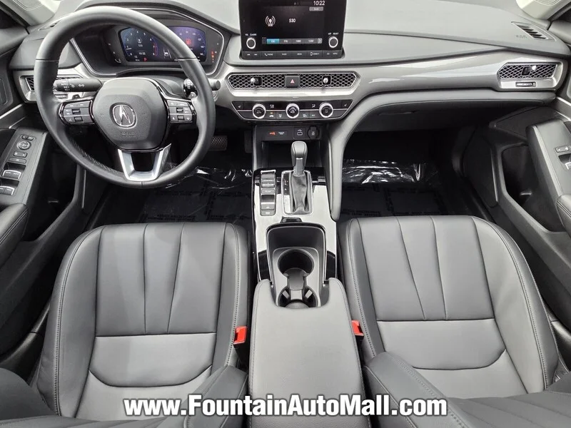 Used 2024 Majestic Black Pearl Acura CVT image 10
