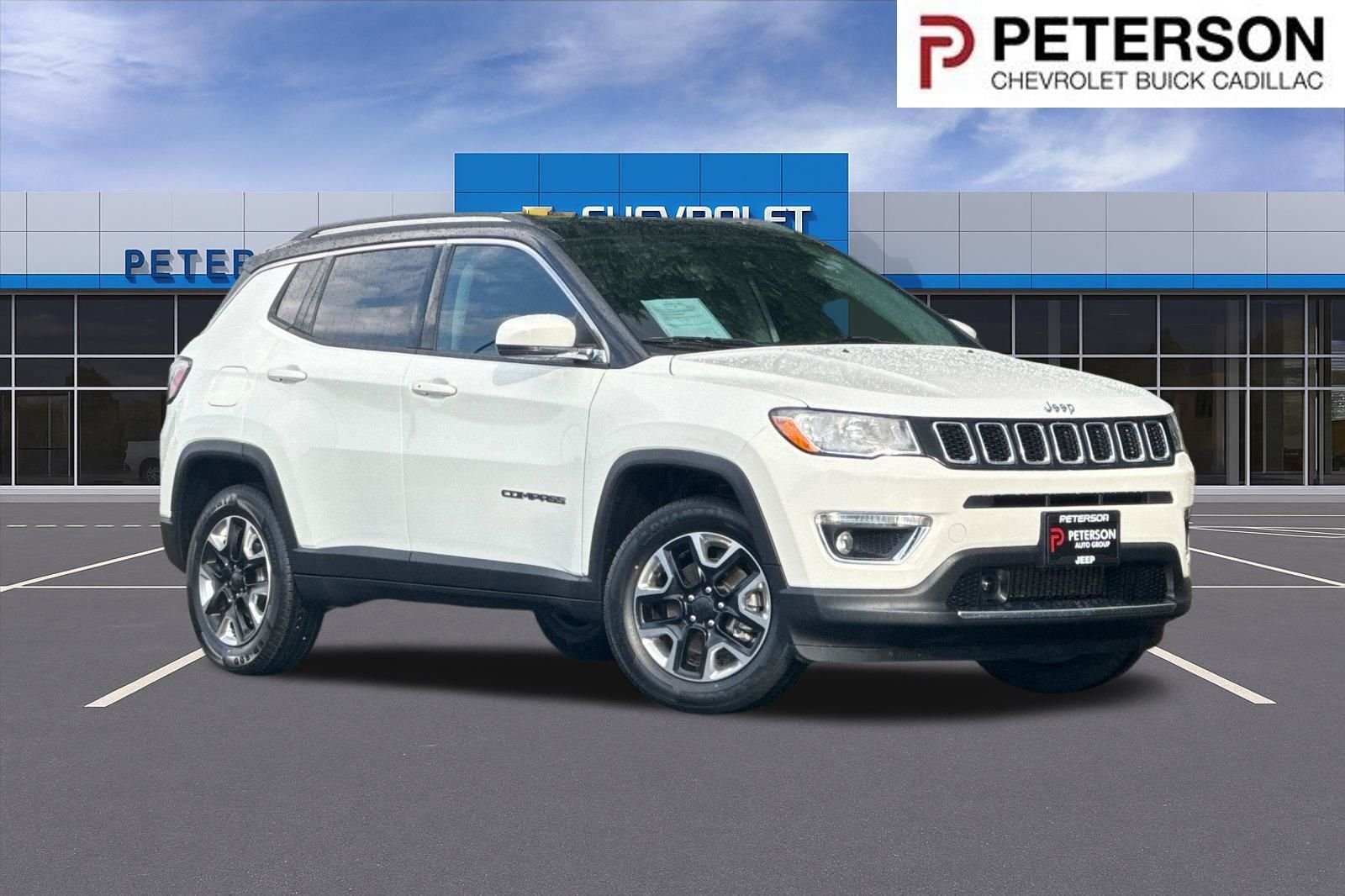 Used 2021 White Jeep Limited image 1