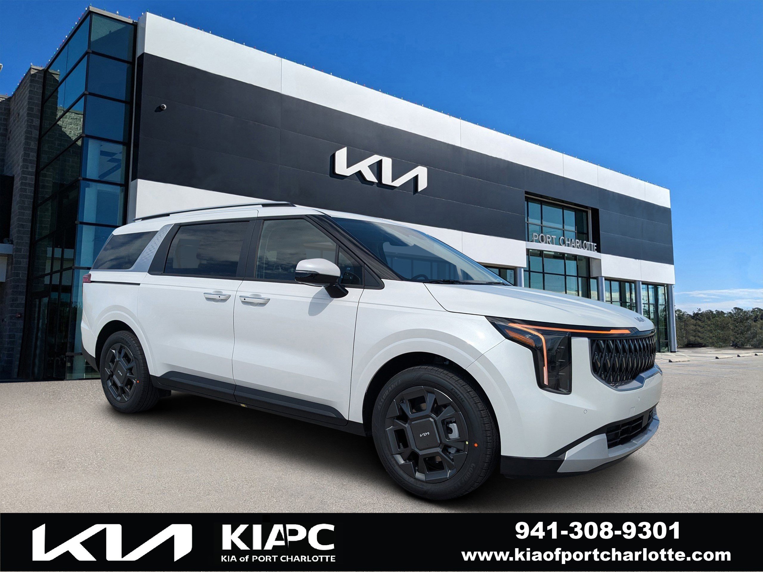 New 2026 Snow White Pearl Kia EX image 1