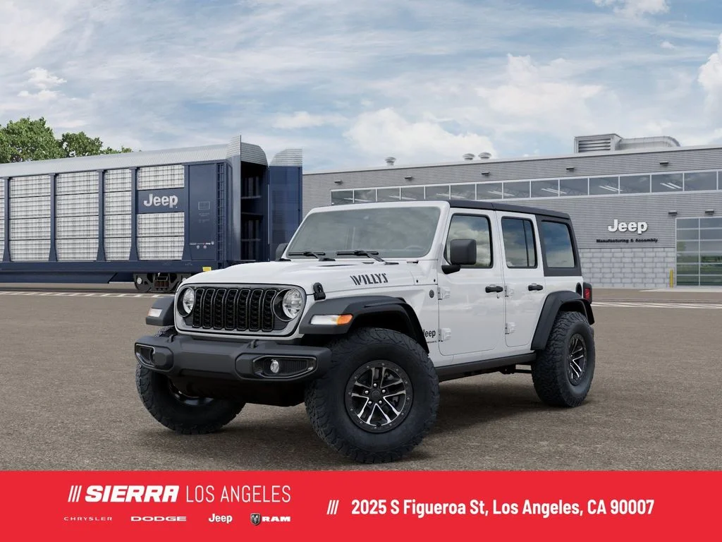 New 2026 Bright White Clear-Coat Exterior Paint Jeep Willys image 1