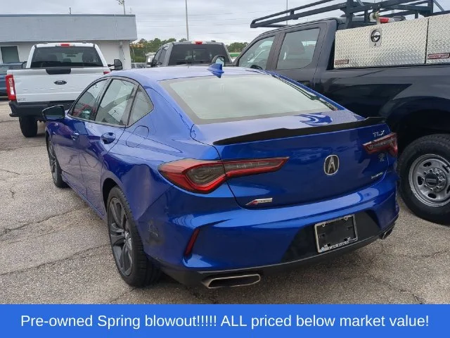 Used 2023 Blue Acura A-Spec Package image 3