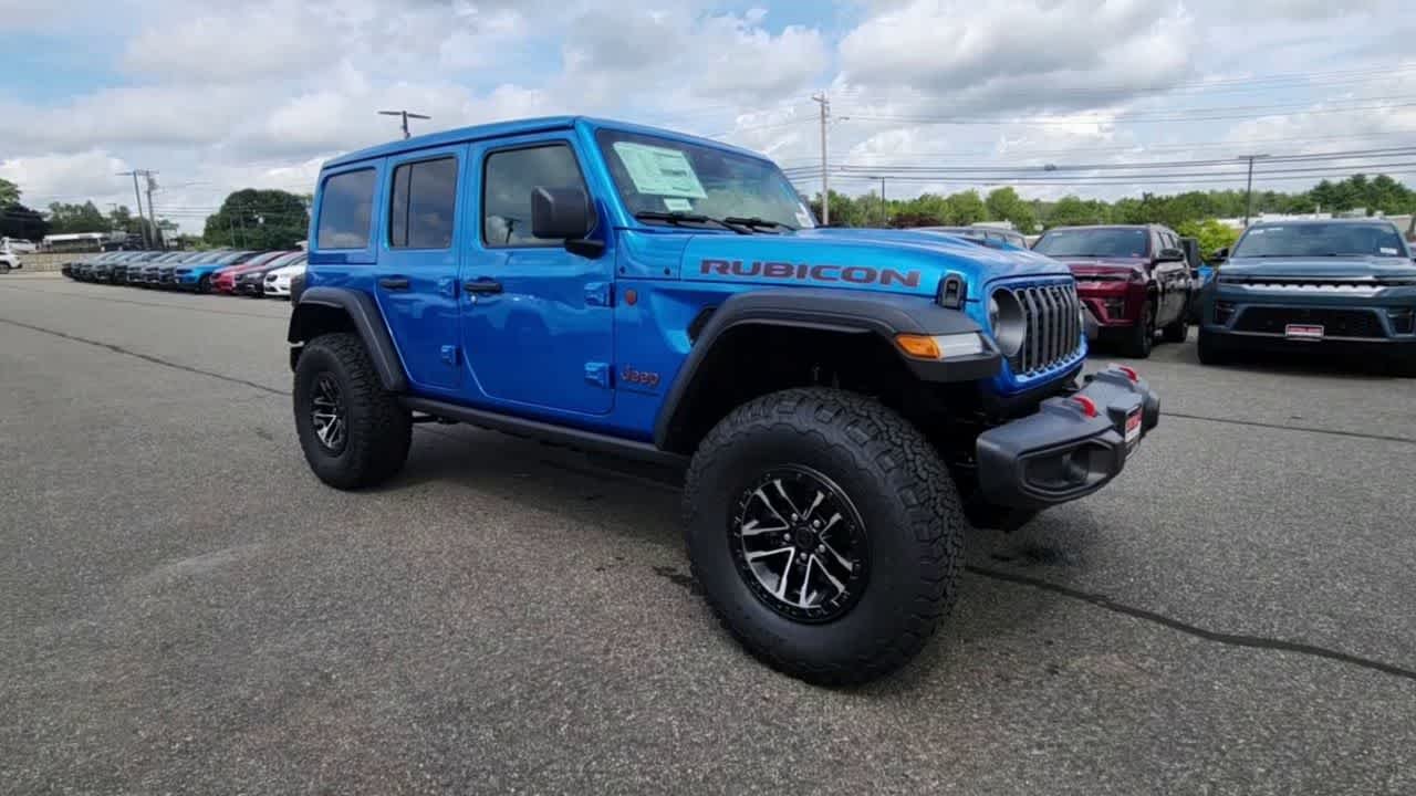 New 2026 Hydro Blue Pearlcoat Jeep Rubicon image 2