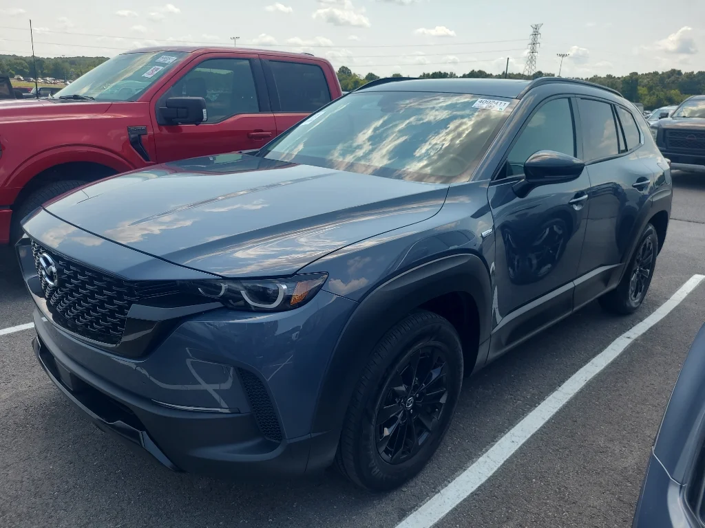 Used 2025 Ingot Blue Metallic Mazda Premium Package image 3