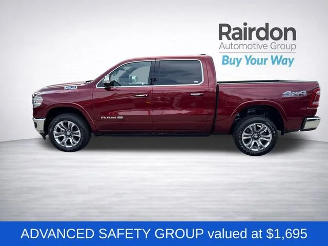 Used 2020 Delmonico Red Pearlcoat Ram Laramie Longhorn image 4