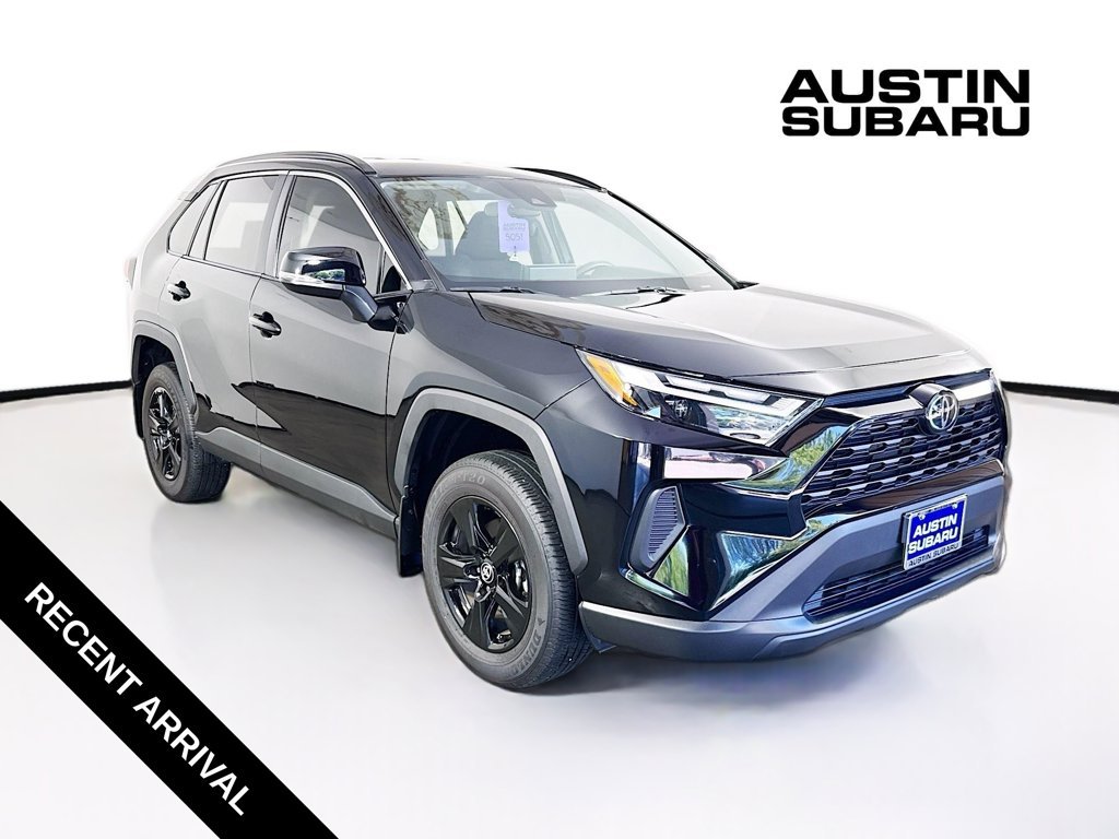 Used 2025 Midnight Black Metallic Toyota XLE image 1