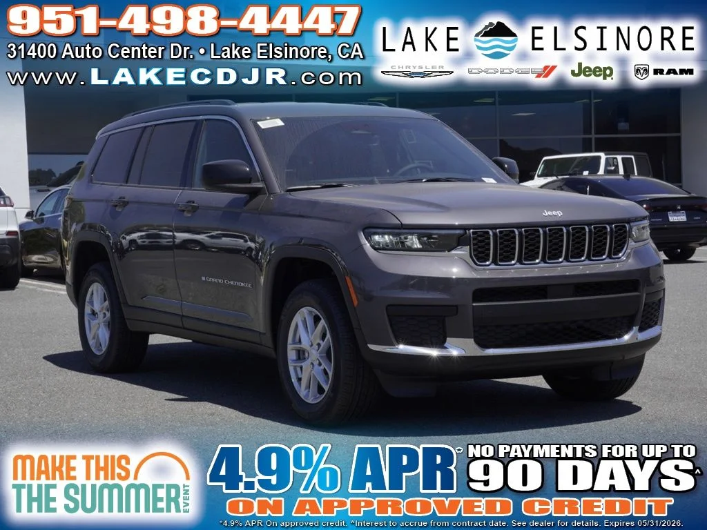 New 2026 Baltic Gray Metallic Clear-Coat Exterior Paint Jeep Laredo image 1