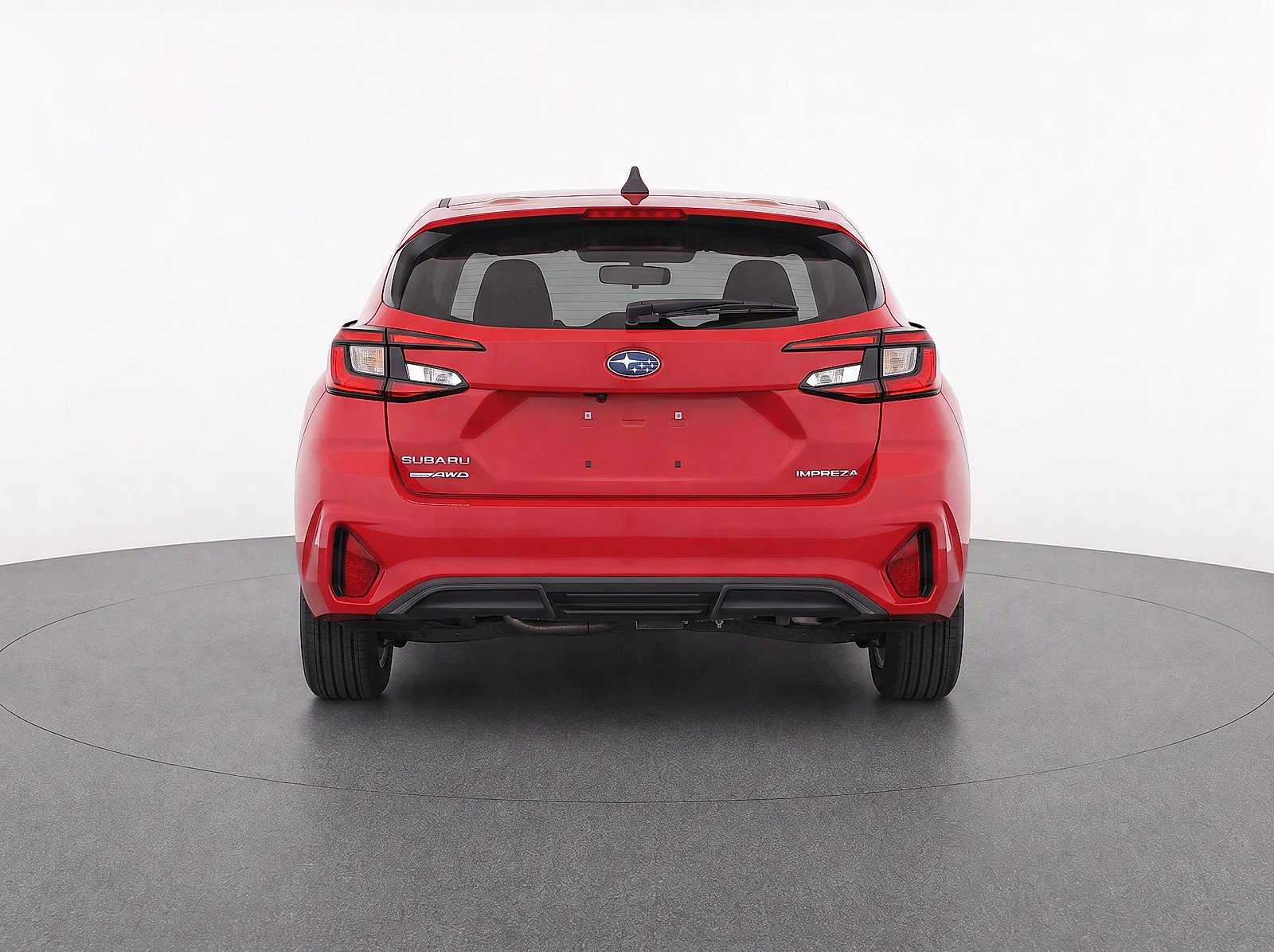 Used 2024 Pure Red Subaru Base 5-Door image 7