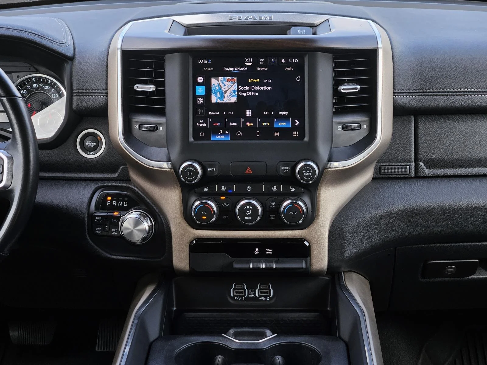 Used 2022 Black Ram Laramie 4x4 Crew Cab 5