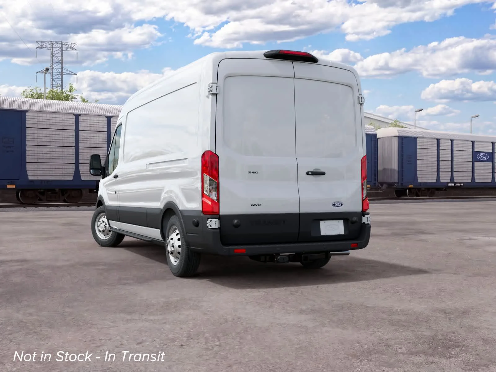 New 2027 Oxford White Ford Cargo Van image 8