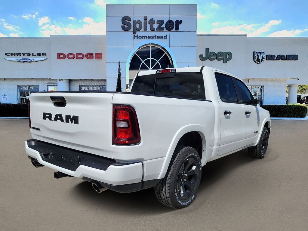 New 2026 Bright White Clear-Coat Exterior Paint RAM Big Horn/Lone Star image 2