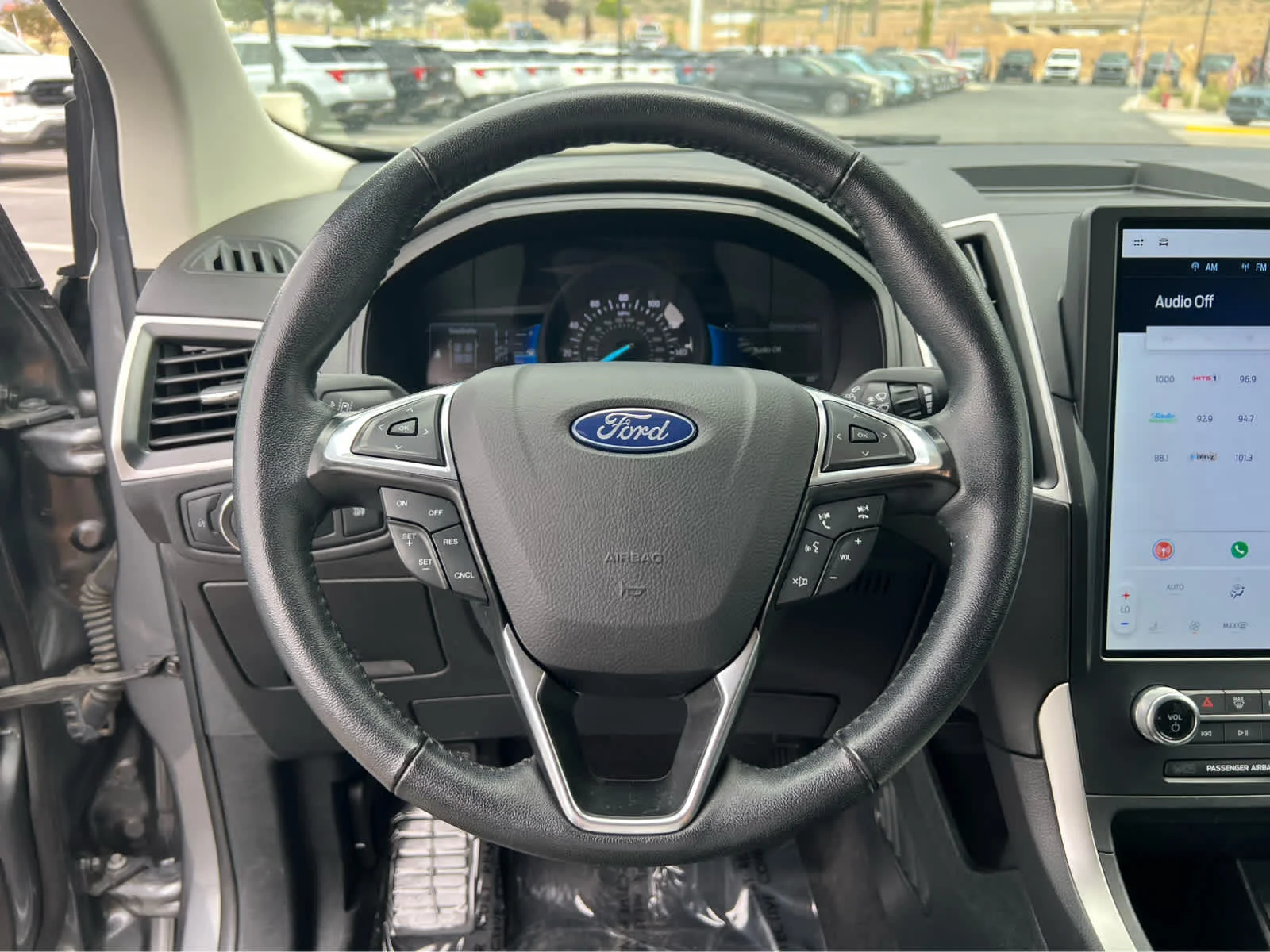 Certified Used 2024 Light Blue Clearcoat Metallic Ford SEL image 33