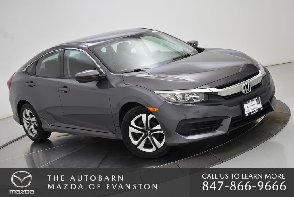 Used 2018 Honda Civic LX with VIN 2HGFC2F53JH502189 for sale in Evanston, IL