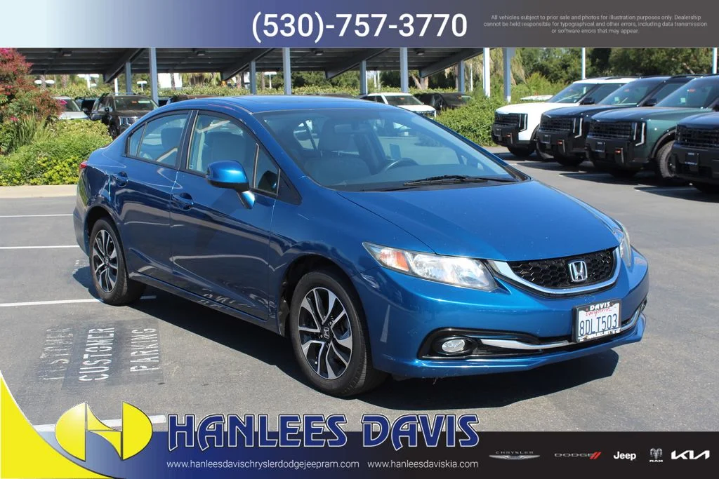 Used 2013 Blue Honda EX-L image 5