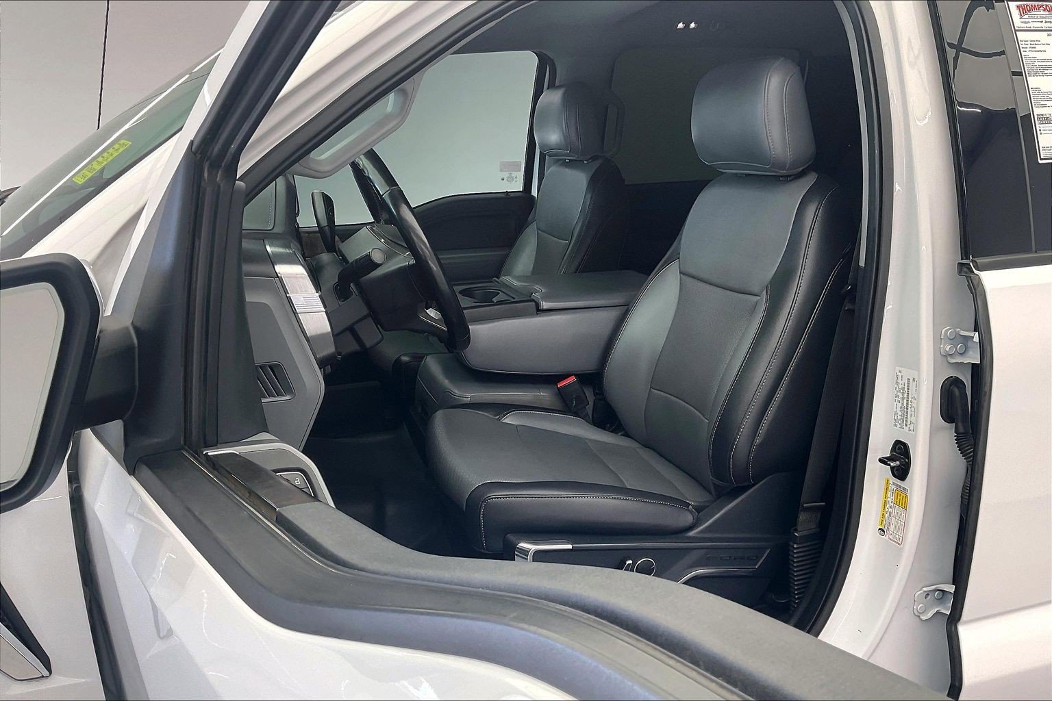 Used 2021 Oxford White Ford Lariat image 17
