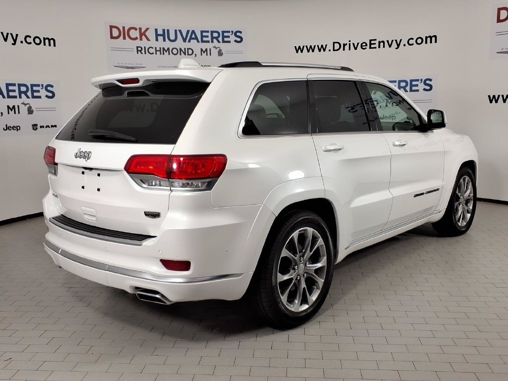 Used 2021 White Jeep Summit image 4