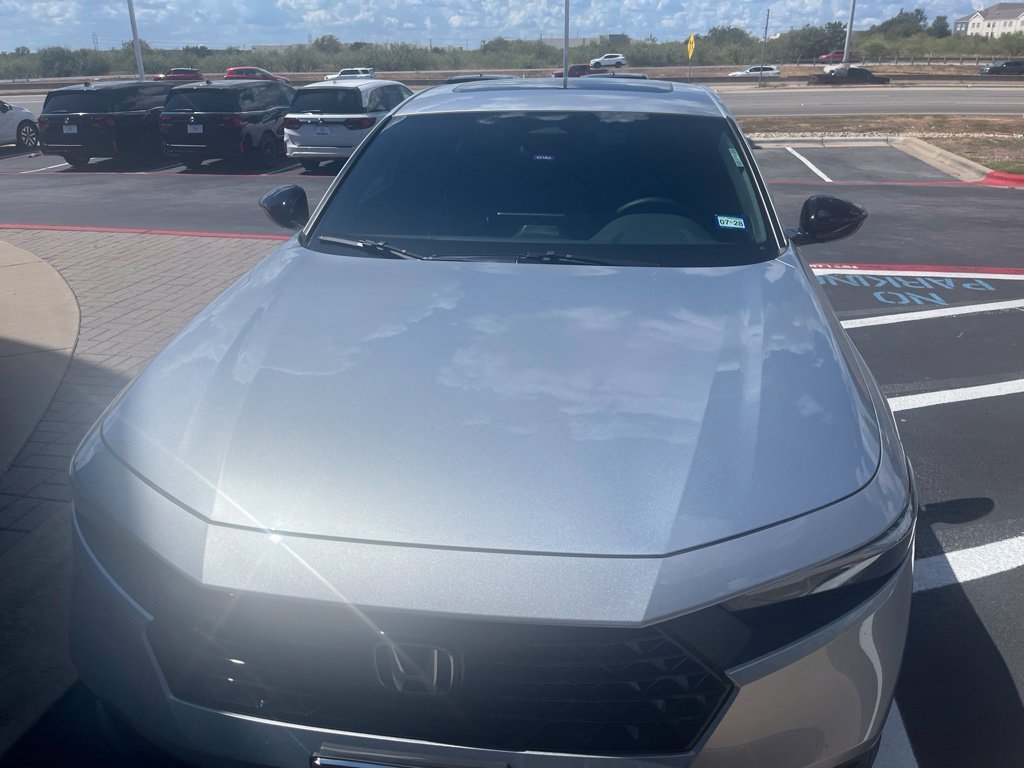 Used 2026 Solar Silver Metallic Honda Sport image 2