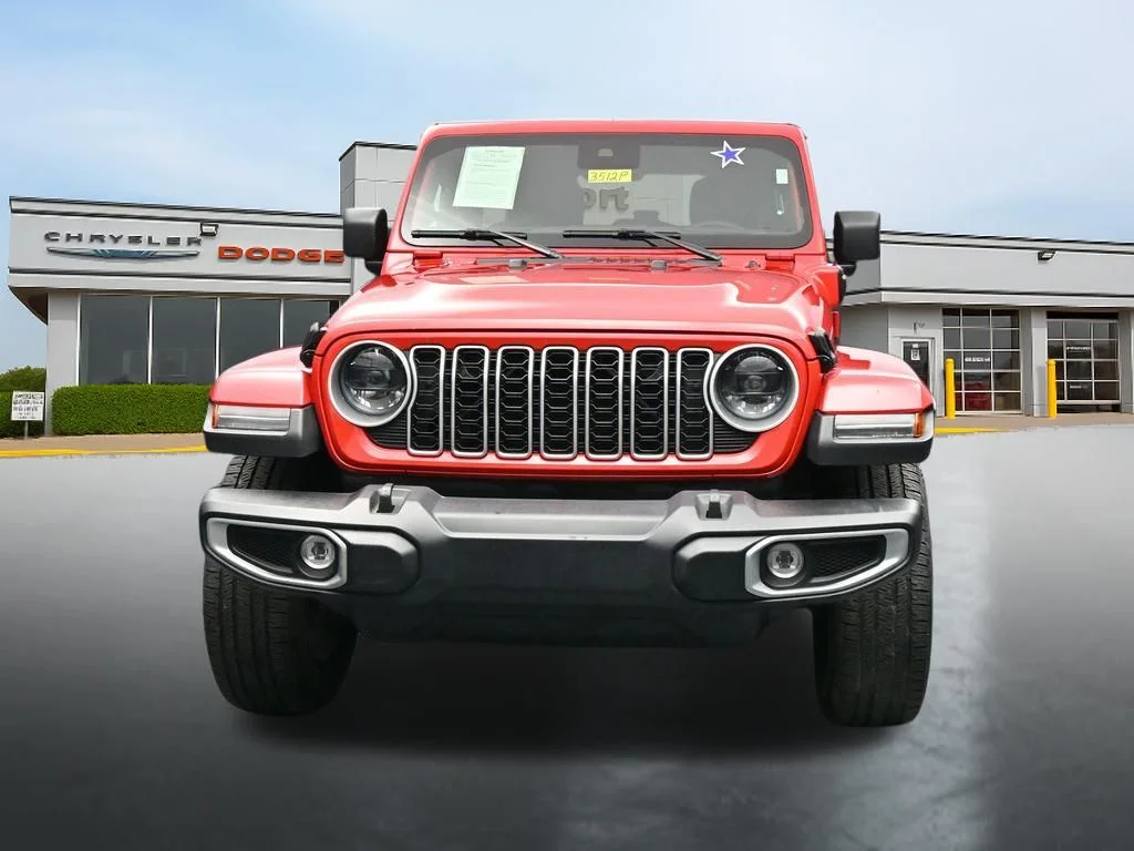 Used 2025 Red Jeep Sahara 4xe image 8