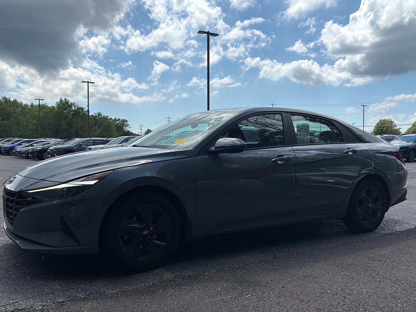 Used 2022 Electric Shadow Hyundai Blue image 16