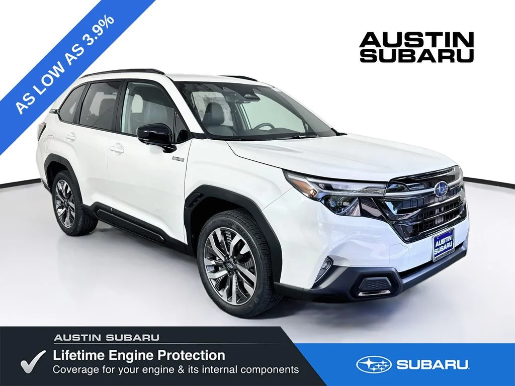 New 2026 CRYSTAL WHITE PEARL Subaru Touring Hybrid image 1