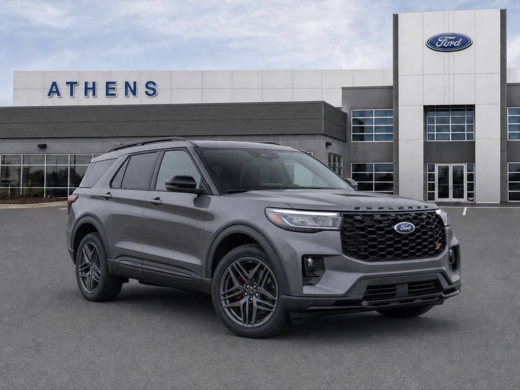 New 2026 Carbonized Gray Metallic Ford ST image 1