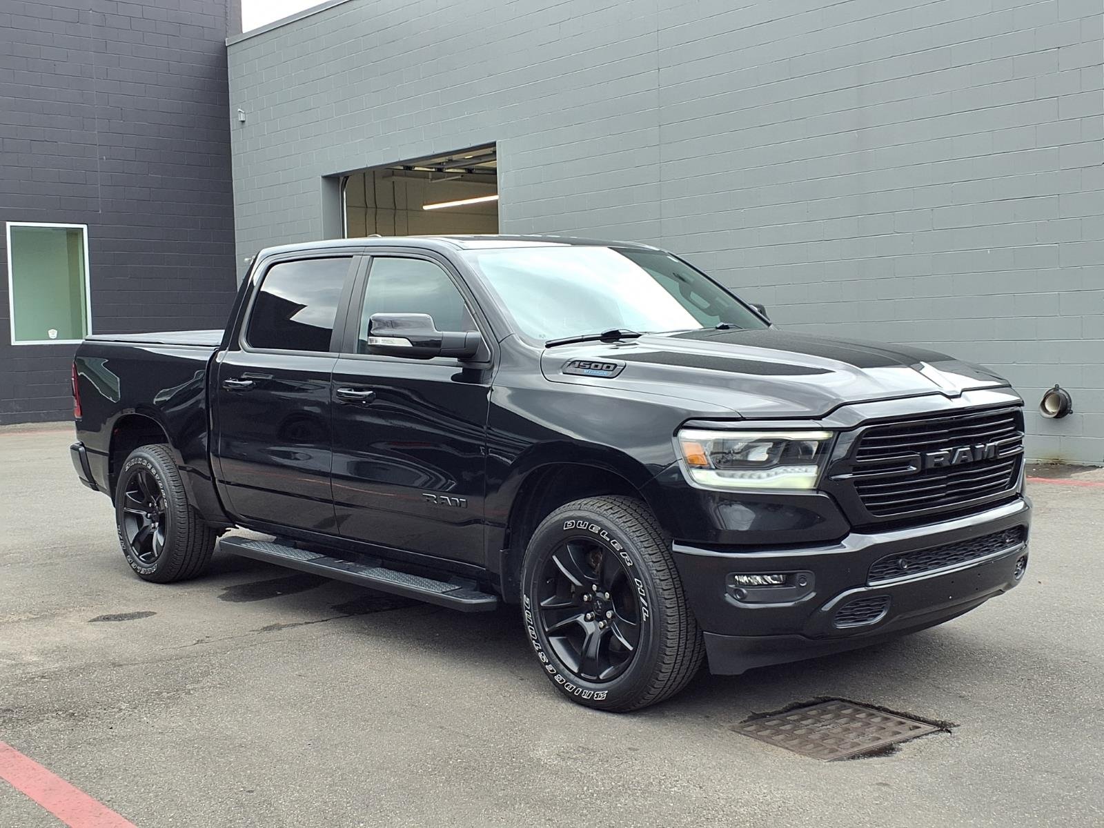 Certified Used 2021 Diamond Black Crystal Pearl Coat Ram Big Horn image 1