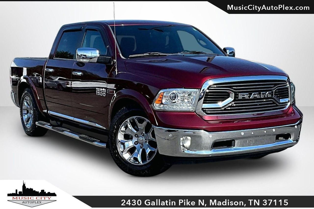 Used 2016 Delmonico Red Pearlcoat RAM Longhorn Limited image 1