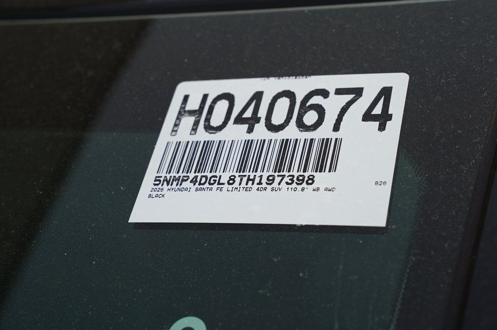 New 2026 Phantom Black Hyundai Limited image 58