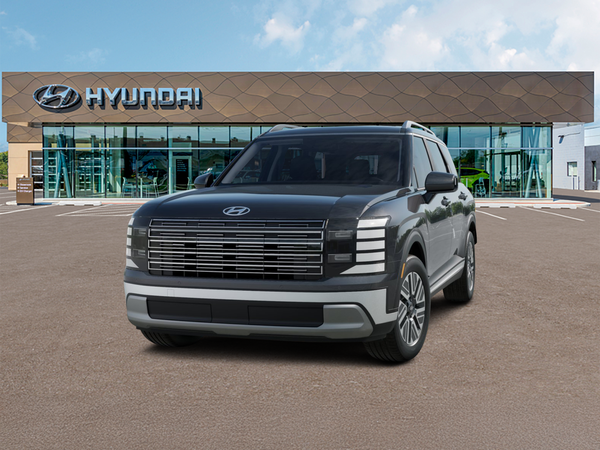 New 2026 Gray Hyundai SEL 7P image 1