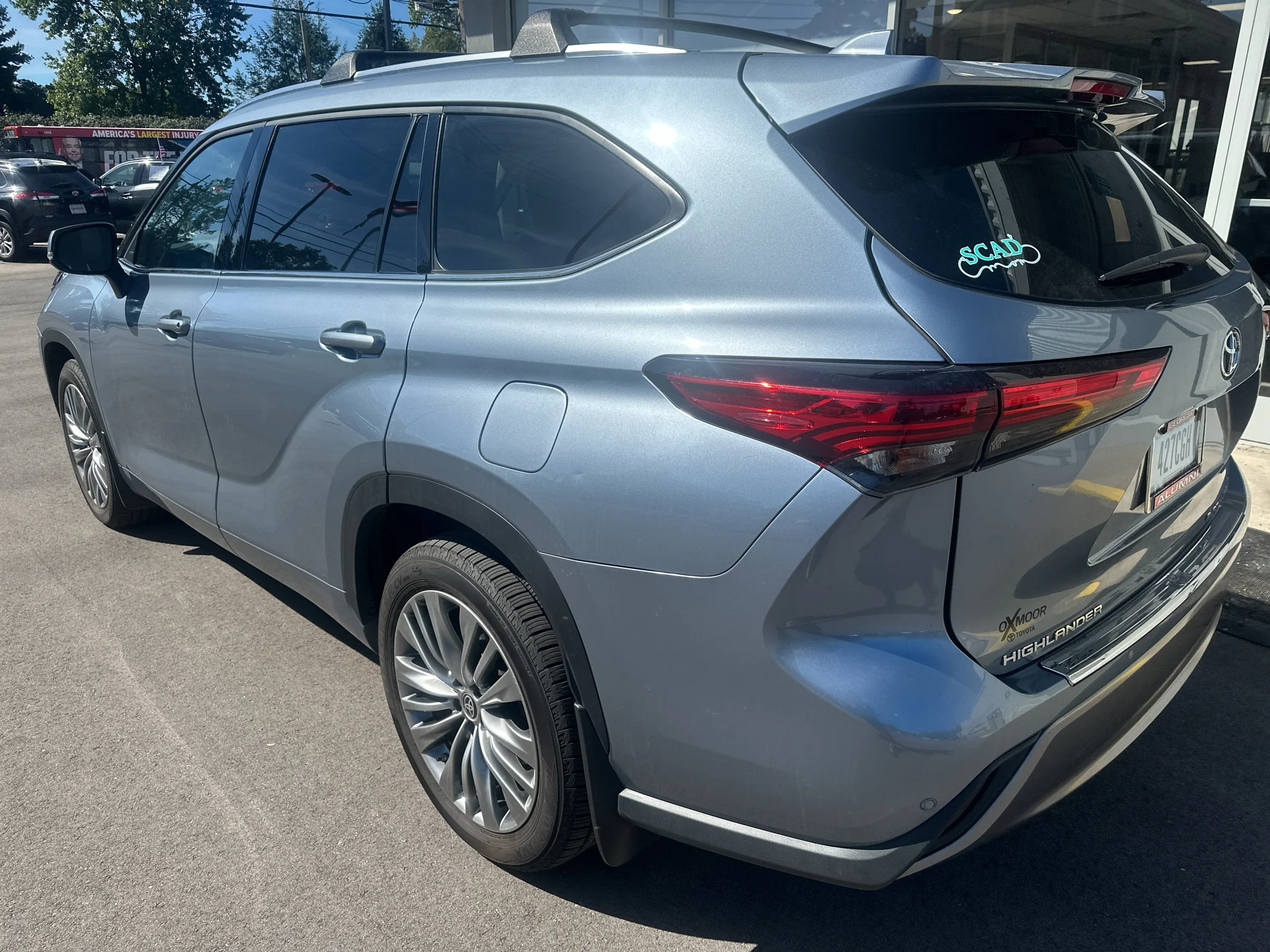 Used 2021 Blue Toyota Platinum image 7