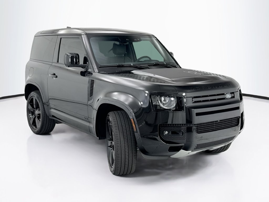 Certified Used 2024 Santorini Black Metallic Land Rover V8 image 3